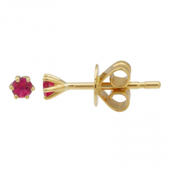 Mini Gemstone Stud Piercing