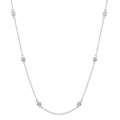 Diamond By The Yard Necklace