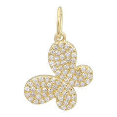 Butterfly Diamond Charm