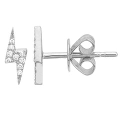 Diamond Bolt Piercing Stud
