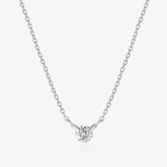 Lab Diamond Dancing Necklace