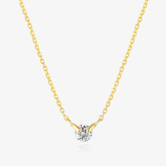 Lab Diamond Dancing Necklace