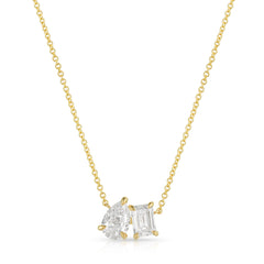 Toi et Moi Lab Diamond Necklace