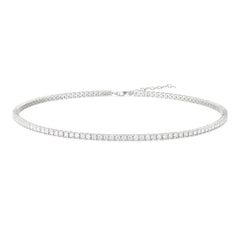 Lab Diamond Tennis Choker 6ct