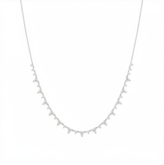 Lab Diamond Trio Necklace