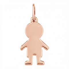 Gold Boy Charm