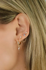 Evil Eye Diamond Piercing