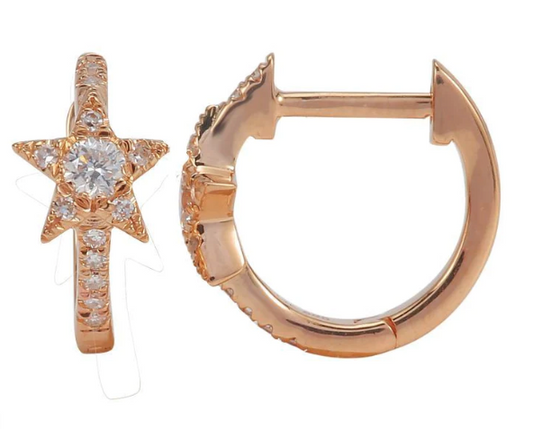 Star Diamond Huggies