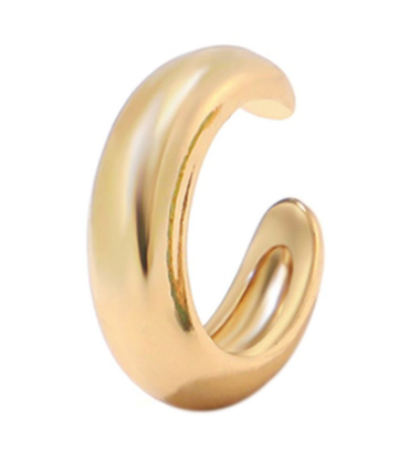 Chunky Gold Ear Cuff