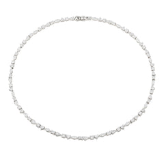 Lab Diamond Multishape Tennis Necklace