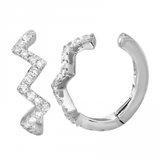 Diamond Zig Zag Ear Cuff