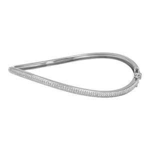 Diamond Wave Bangle