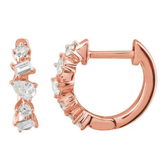 Multishape Diamond Huggies