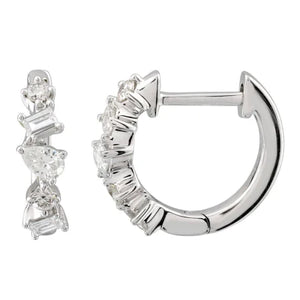 Multishape Diamond Huggies