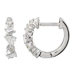 Multishape Diamond Huggies