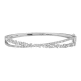 Multi Shaped Diamond Bangle