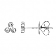 Trio Bezel Triangle Piercing