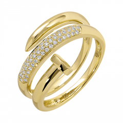 Nail Wrap Triple Ring