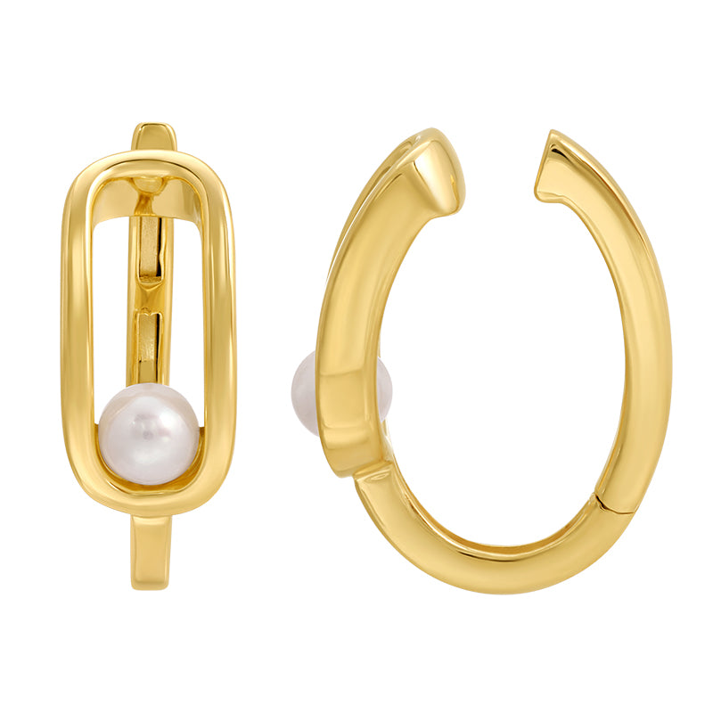 Link Pearl Gold Ear Cuff