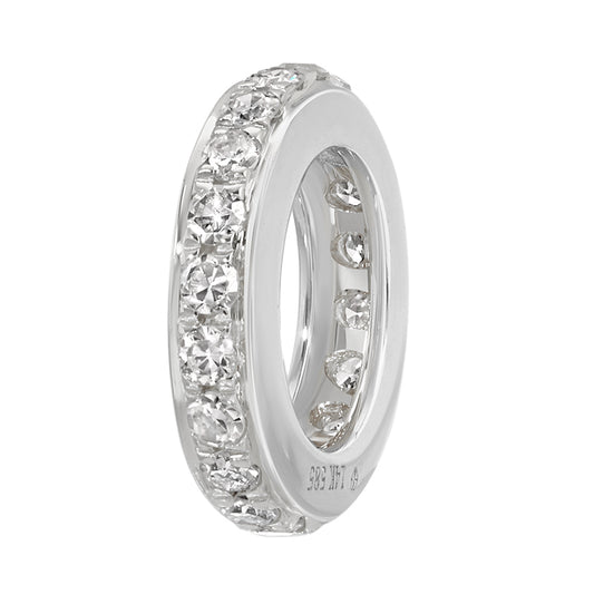 One Row Diamond Rondelle
