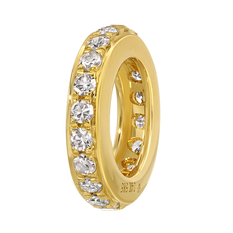One Row Diamond Rondelle