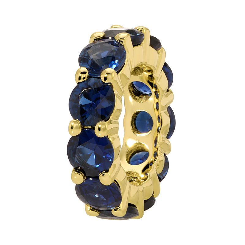 Prong Set Sapphire Rondelle