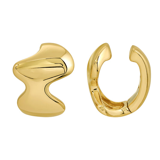 Unique Shape Gold Ear Cuff