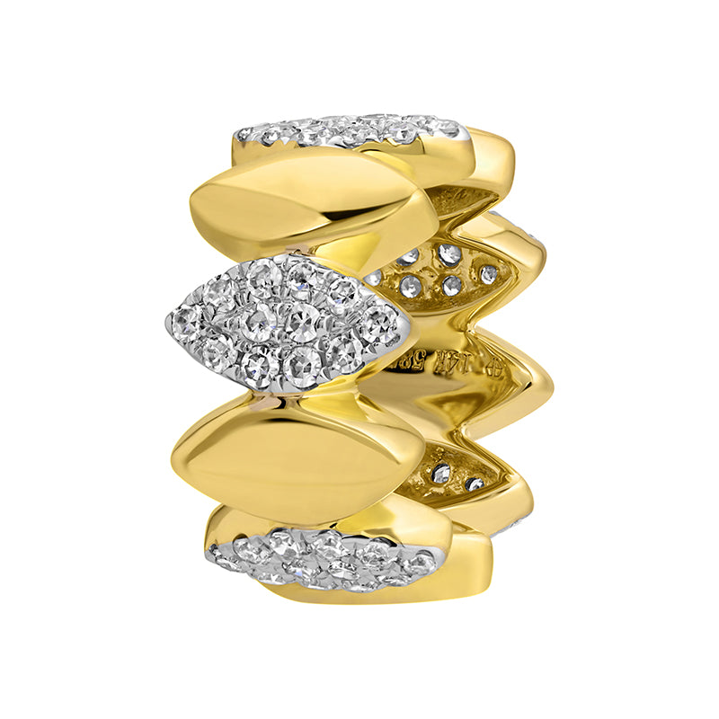 Diamond Marquise Shape Rondelle