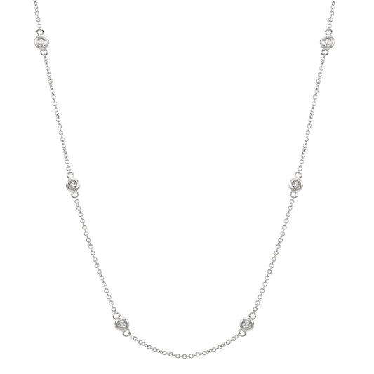 Diamond By The Yard Necklace