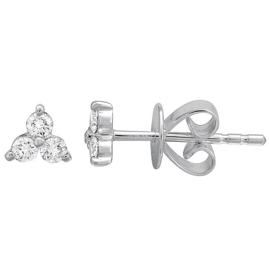 Three Diamond Stud Piercing