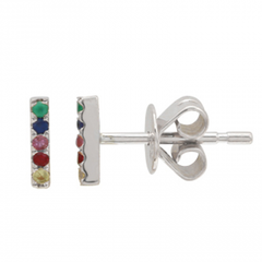 Mini Rainbow Bar Piercing