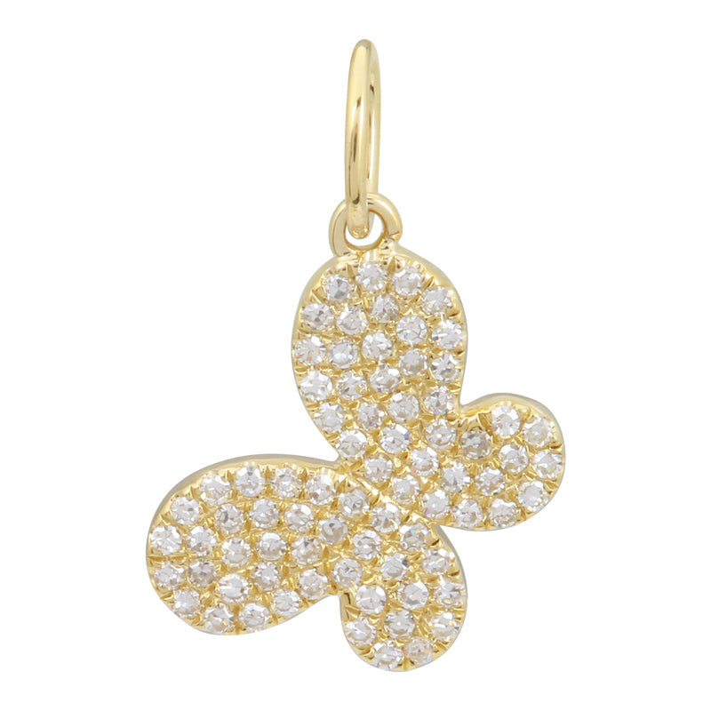 Butterfly Diamond Charm