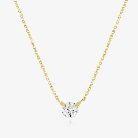 Lab Diamond Dancing Necklace