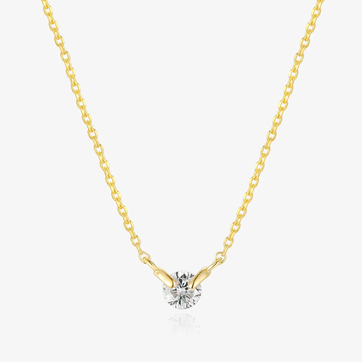 Lab Diamond Dancing Necklace