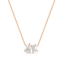 Toi et Moi Lab Diamond Necklace
