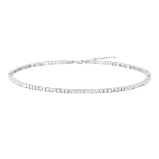 Lab Diamond Tennis Choker 6ct