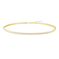 Lab Diamond Tennis Choker 6ct
