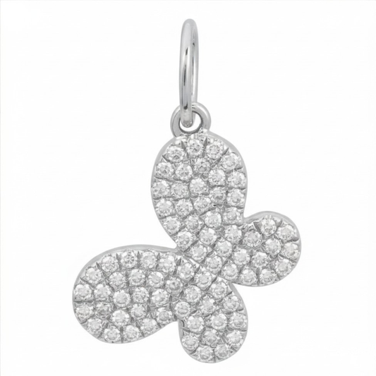 Butterfly Diamond Charm