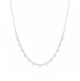 Lab Diamond Trio Necklace