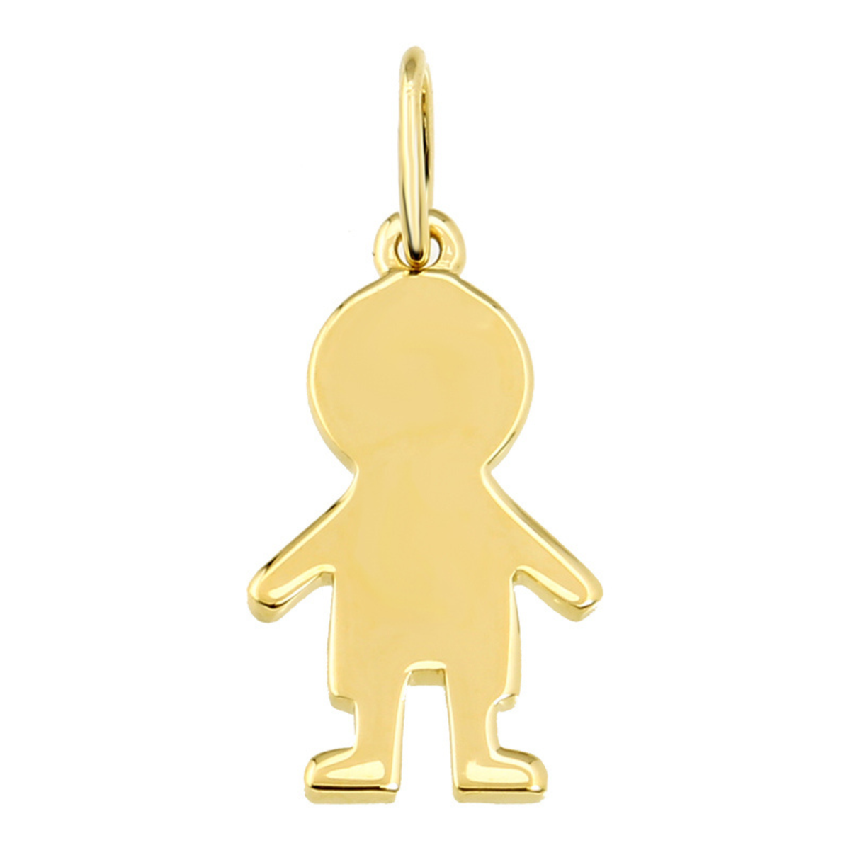 Gold Boy Charm