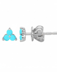 Trio Turquoise Piercing Stud