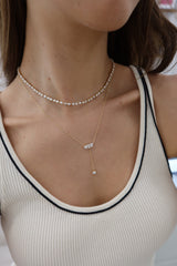 Lab Diamond Multishape Tennis Necklace