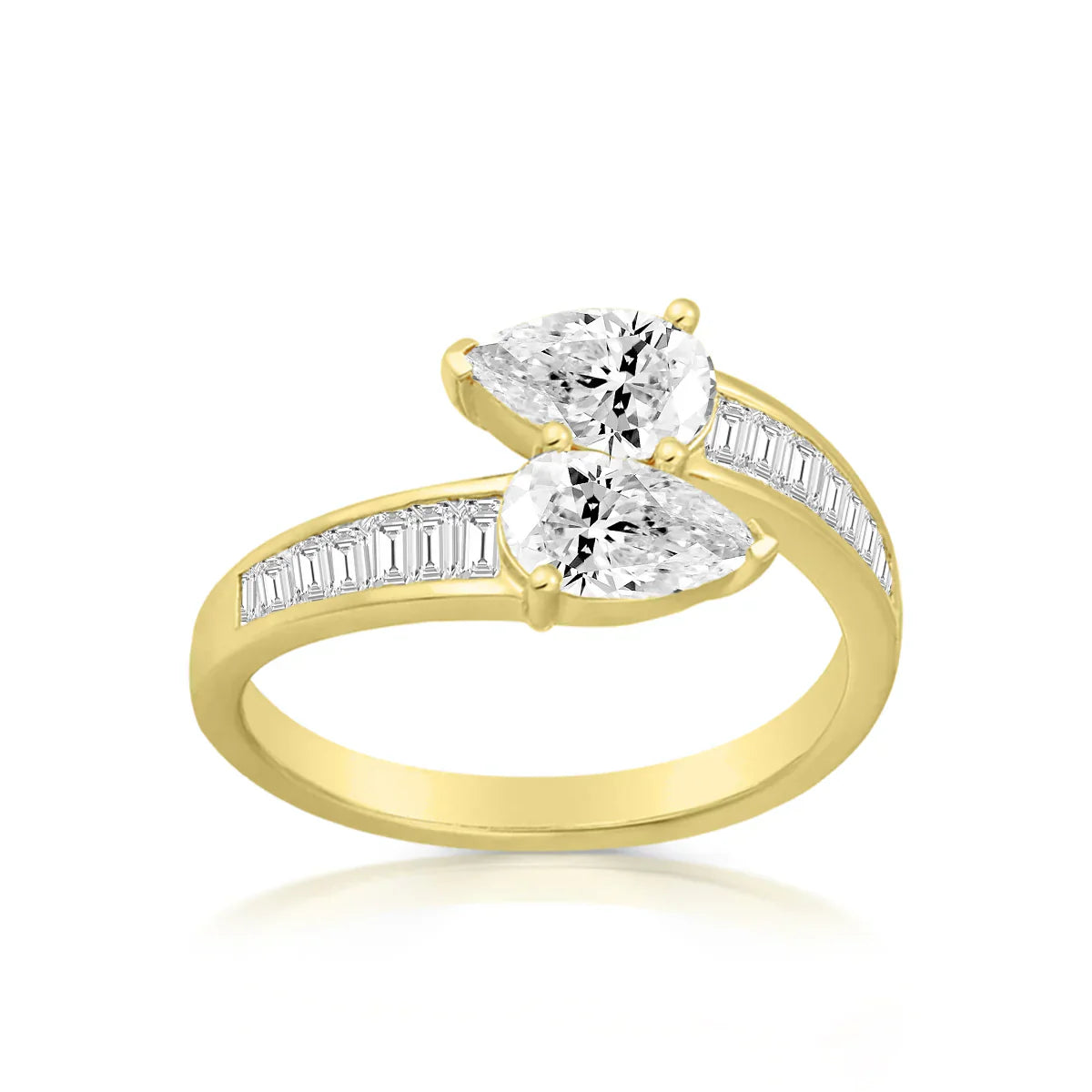 Lab Statement Baguette Ring