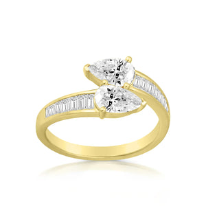 Lab Statement Baguette Ring