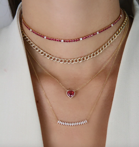 Diamond Cuban Chain Necklace