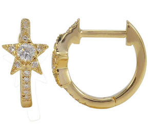 Star Diamond Huggies