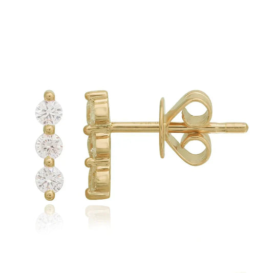 Mini Trio Bar Stud Piercing