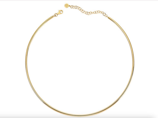 Omega Choker Gold Necklace
