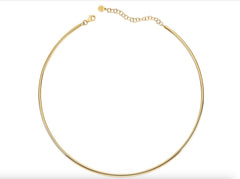 Omega Choker Gold Necklace