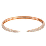 Diamond Claw Bangle - YG